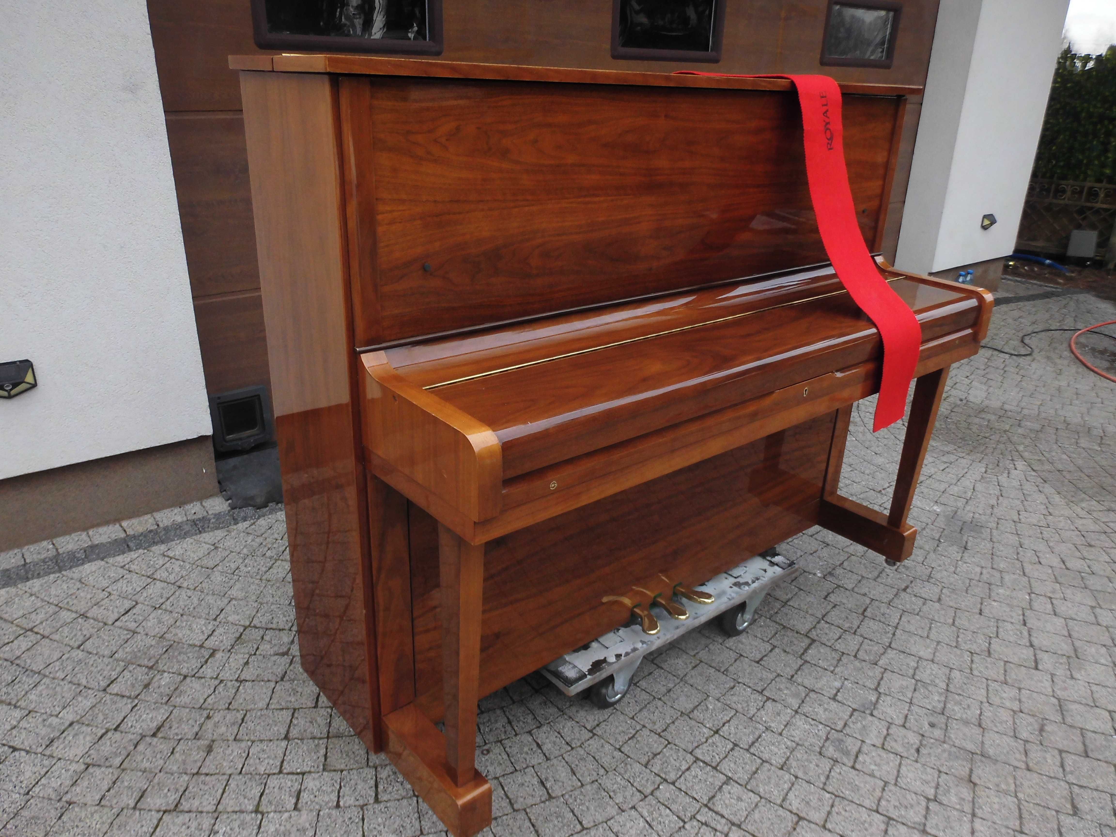 Pianino wysokie 2001r Korea Royale RS121 oryginal na gotowo transport