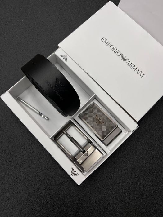 Ремень мужской кожаный черный (nb825) / ремінь пояс чоловічий шкіряний