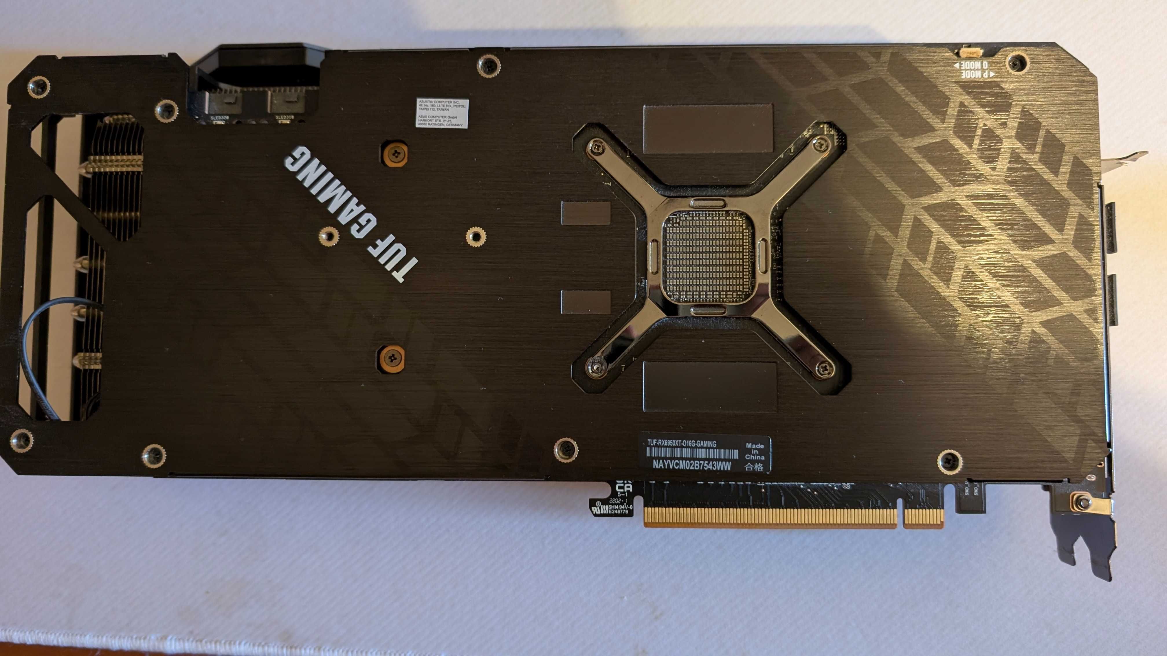 ASUS TUF Gaming RX 6950 XT 16GB GDDR6 клавіатура в подарунок