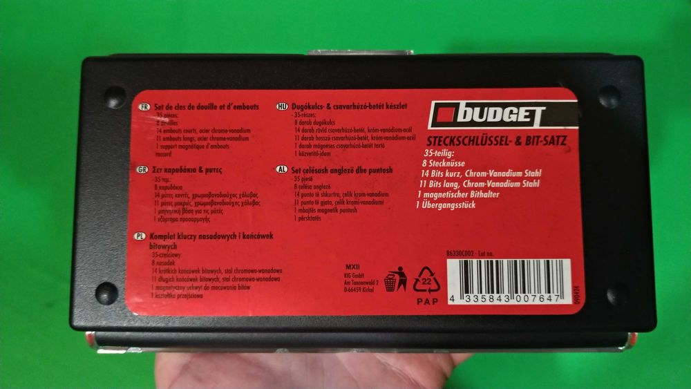 Набор бит и головок, набор звезд TORX