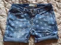 Fishbone 36 S 27 spodenki jeans z elastanem