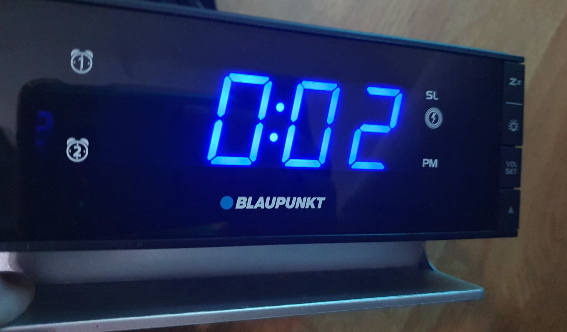 Radiobudzik blaupunkt cr55 ładowarka radio budzik