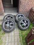 Sprzedam Felgi 7,5 JX17H2 Germany z oponami 235*45 lato