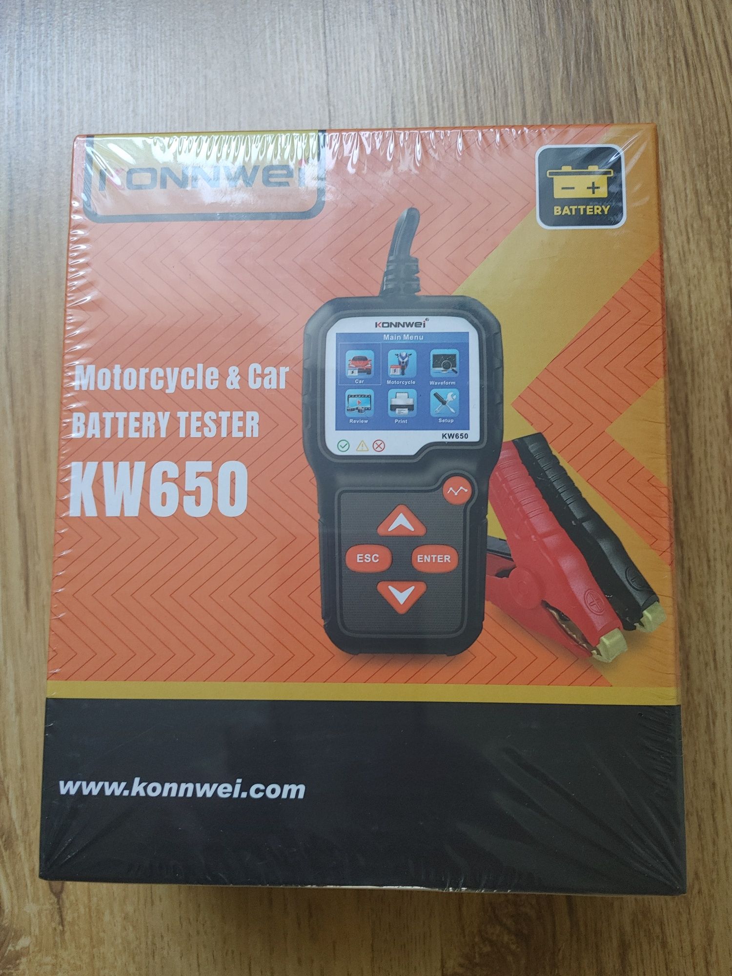 Tester akumulatorów Konnwei KW 650
