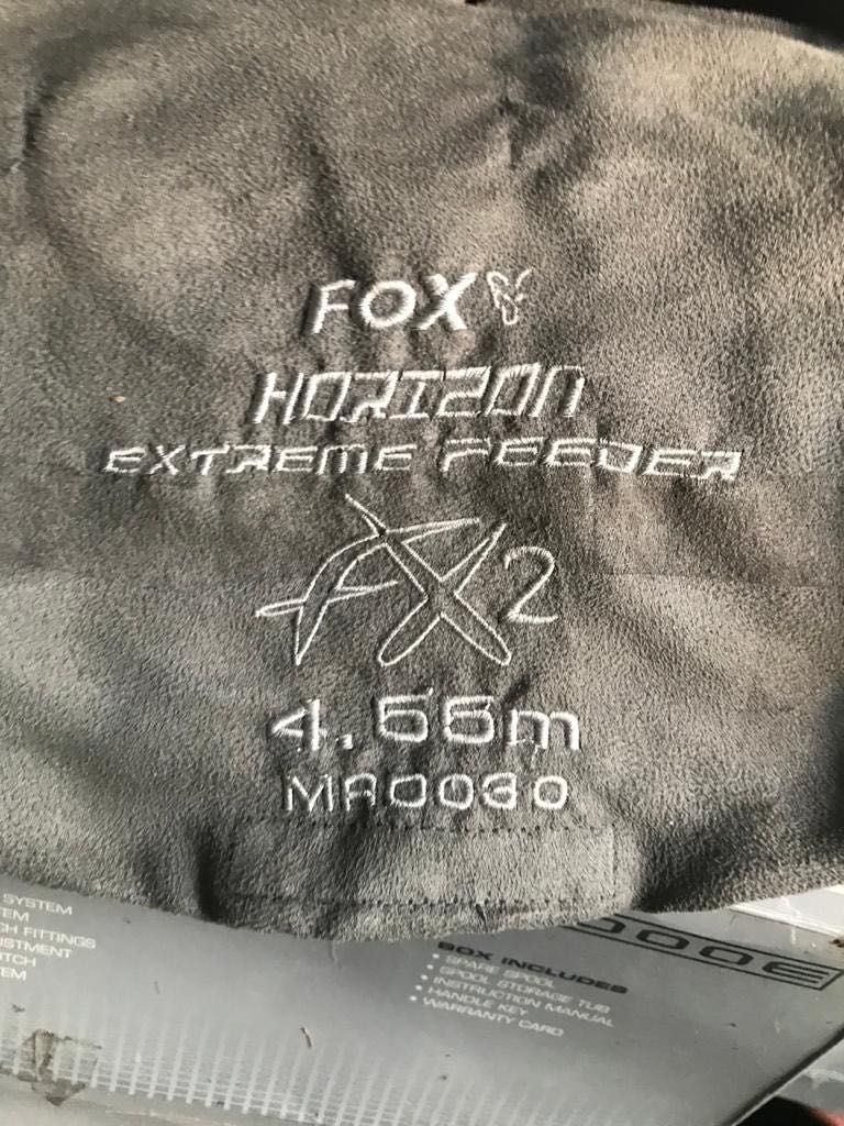 Wędka FOX horaizon FX 4.55m exstrime feeder wyrzut 180 g