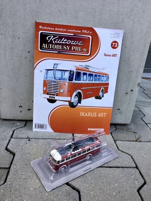 IKARUS 60T #73-kultowe autobusy PRL,auta,model,kolekcja,zabytek
