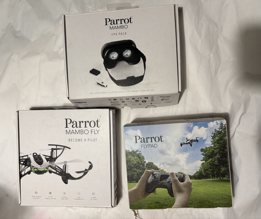 Drone Parrot Mambo Fly + FPV Pack + Flypad