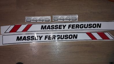 Naklejki Massey Ferguson 4455 ,5455 ,5465, 6465 ,6475 inne modele