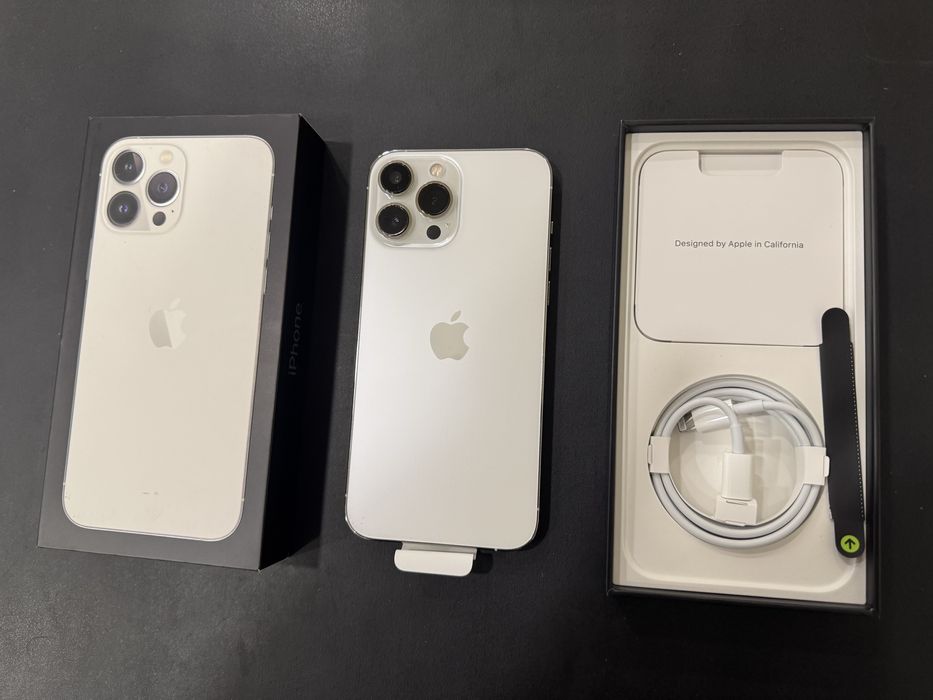 IPhone 13 Pro Max Silver 1TB білий