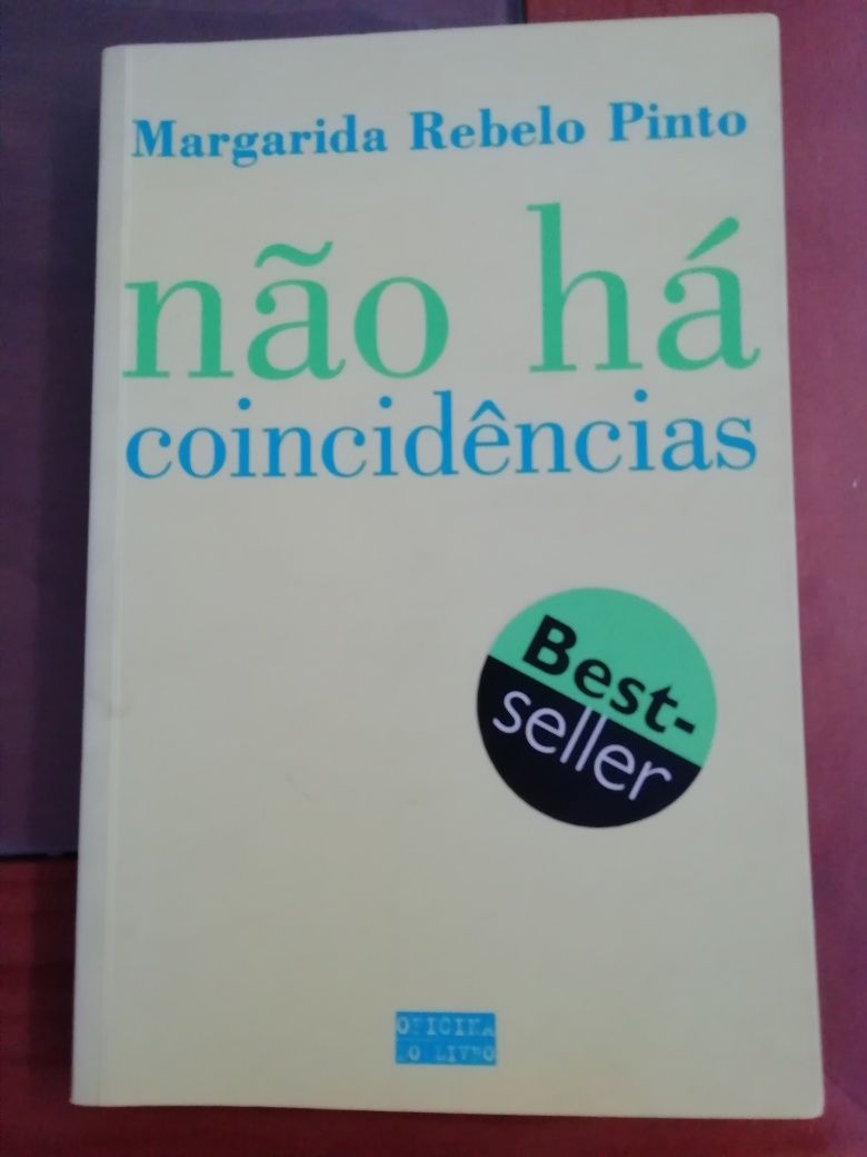 Livro Não há coincidências de Margarida Rebelo Pinto