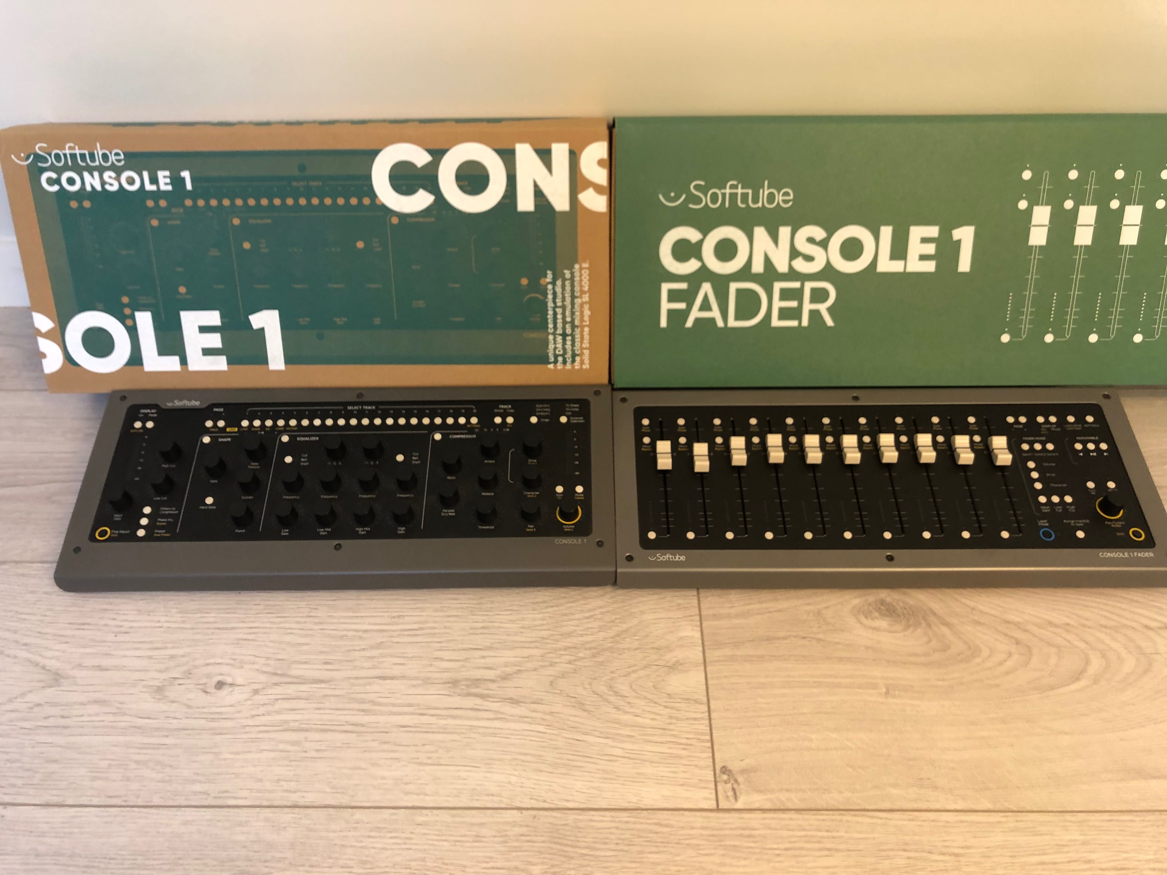 Softube Console 1 Mk2 & Fader 1