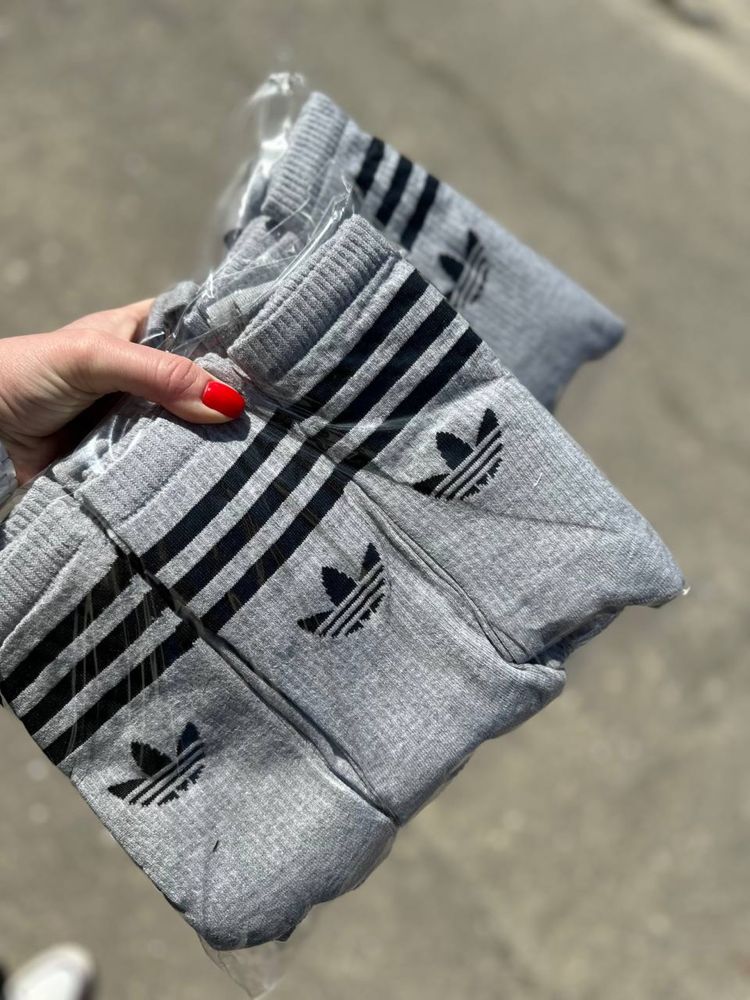 Шкарпетки adidas носки адідас сірі білі чорні чорні кольорові