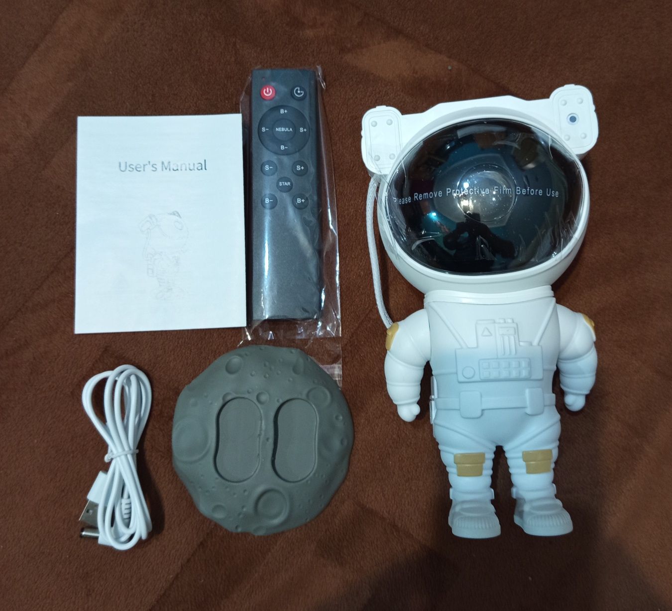 Projektor Gwiazd Astronauta Rzutnik LED Lampka Nocna