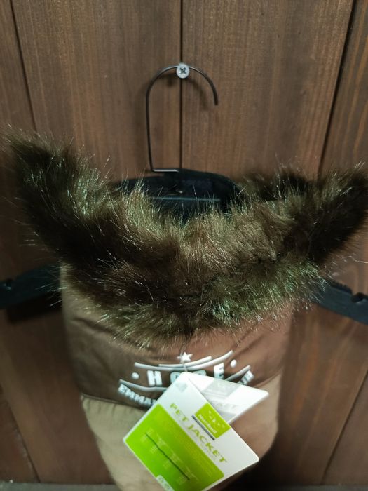 Kurtka z kożuszkiem dla pieska 36cm