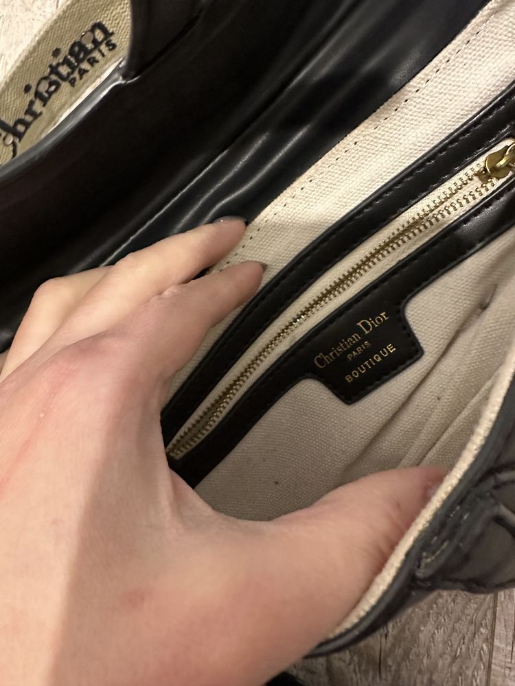 Dior saddle torba torebka skóra naturalna pasek logowana premium