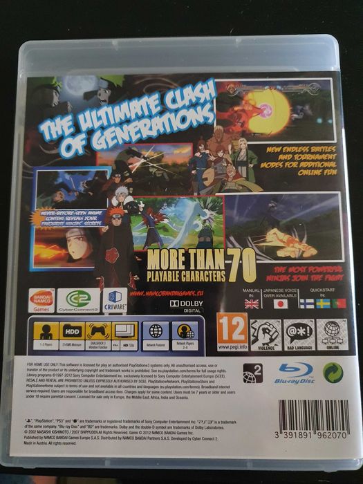 Ps3 - Naruto Shippuden: Ultimate Ninja Storm Generations