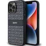 Etui DKNY Leather Mono Stripe & Metal Logo na iPhone 14 Pro Max - czar