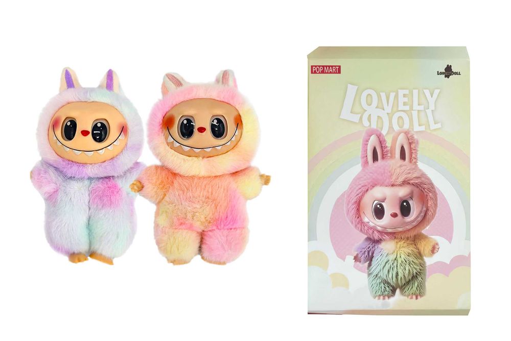 Дитяча фігурка Labubu 4 сезон, 16 см, у пакеті та подарунковій коробці