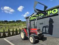 Mini traktor Yanmar FX24D,wspomaganie,nowy tur,japoński 4x4,traktorek