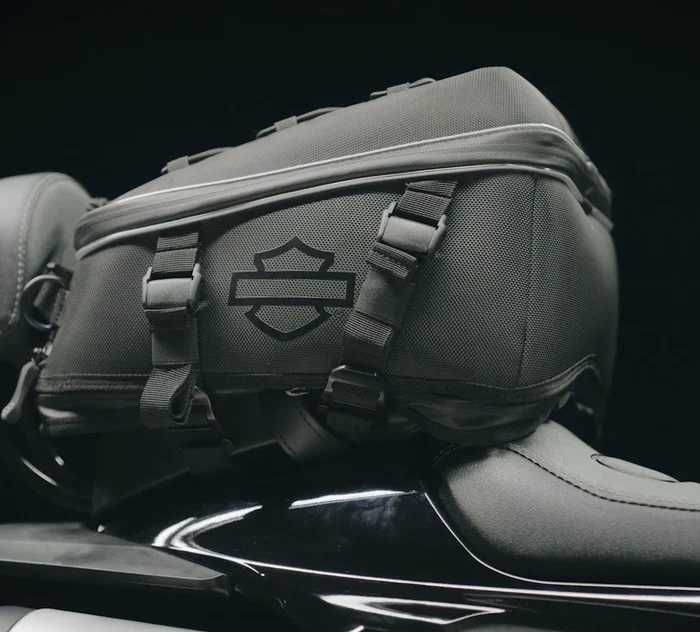 Torba Harley Davidson Tail Bag Montaż na tył Siedzenia OEM.