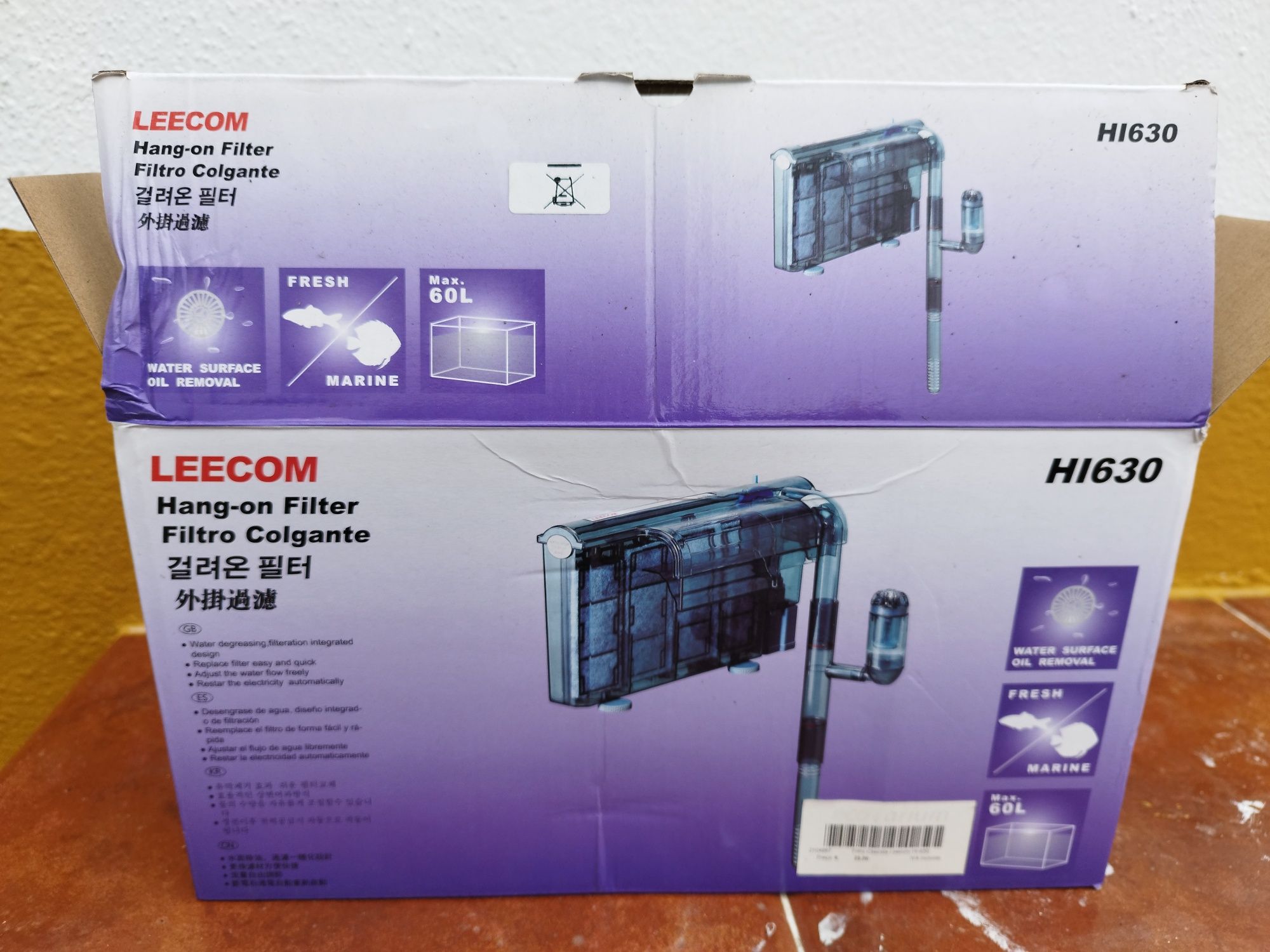 Filtro cascata 60lt