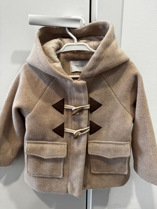 Ocieplany płaszczyk Reserved, rozmiar 98, unisex