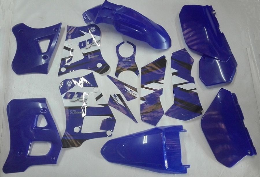 Kit plásticos / autocolantes YAMAHA DTR 125