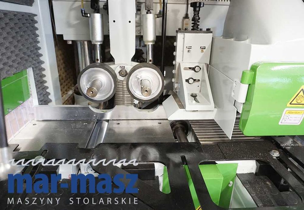 Strugarka czterostronna REIGNMAC RMM 723 na 7 głowic do mokrego drewna
