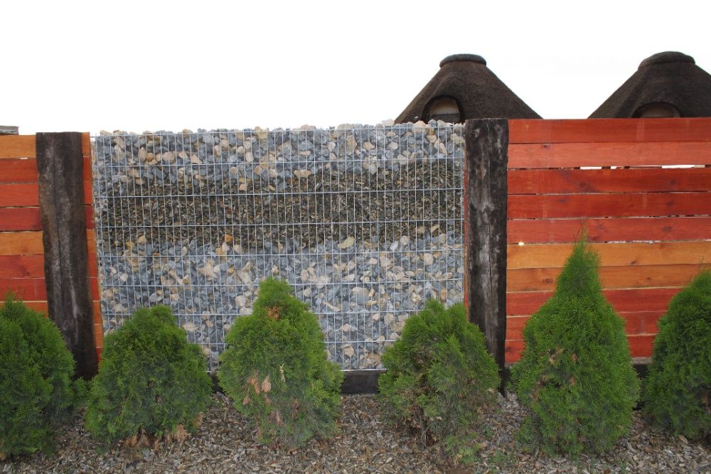 gabion gabiony kosz 163x250x24cm ogrodzenie