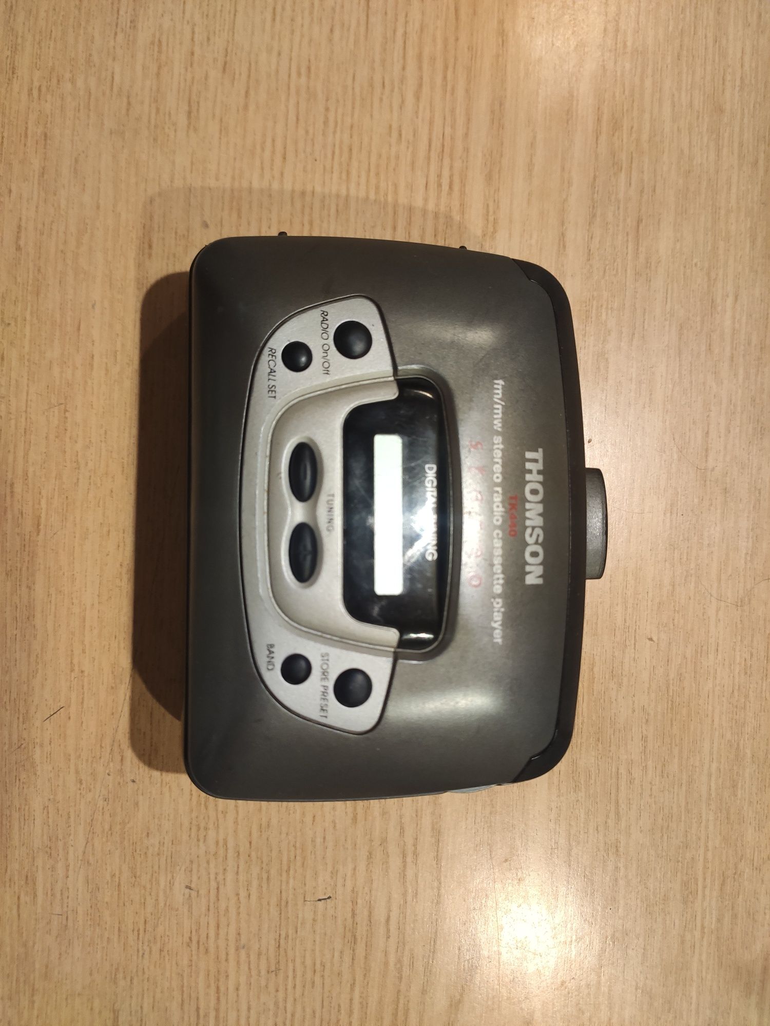 Плеєри касетні Thomson TK440, Panasonic RQ-P30 та пишущий