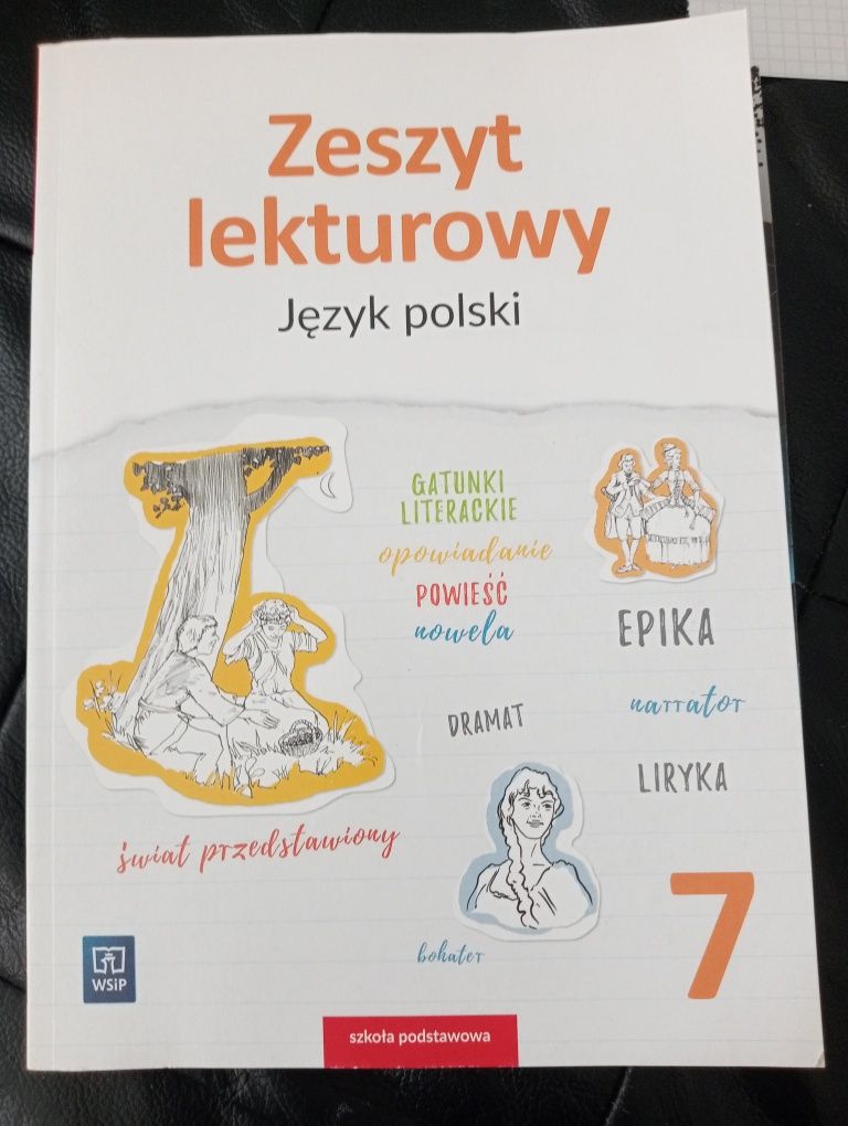 zeszyt lekturowy język polski 7 klasa