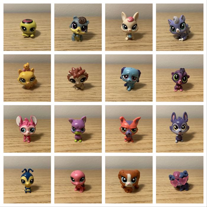 Zestaw 16 małych lps