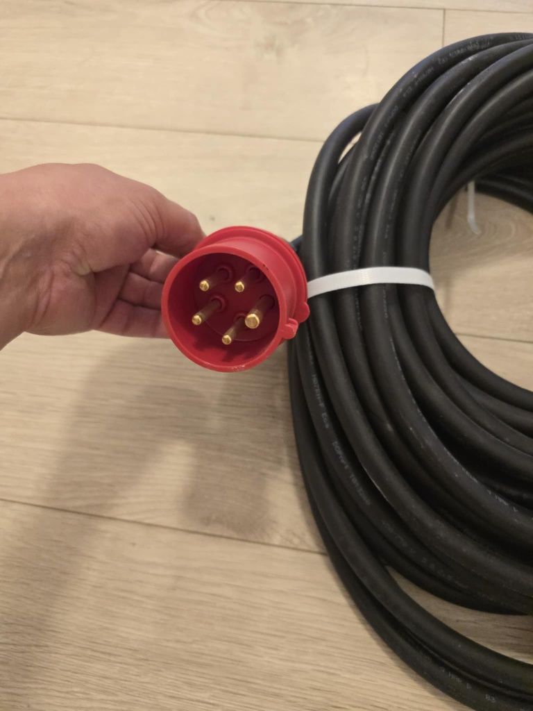 Kabel siłowy nowy 25 m