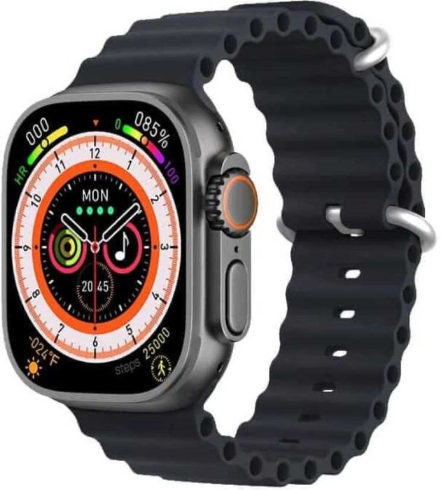 Сенсорний смарт-годинник T900 Ultra, Смарт часы фитнес трекер Тонометр