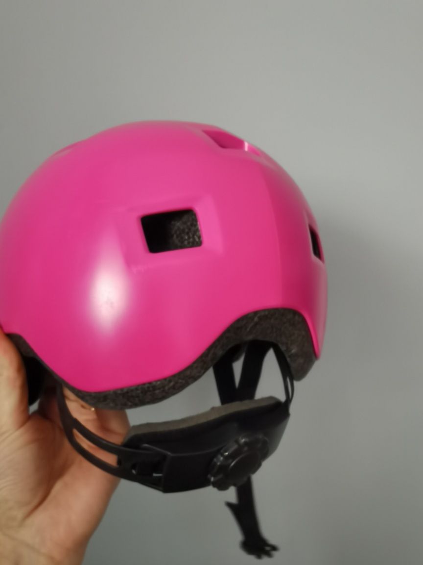 Kask rowerowy dziewczęcy dehatlon