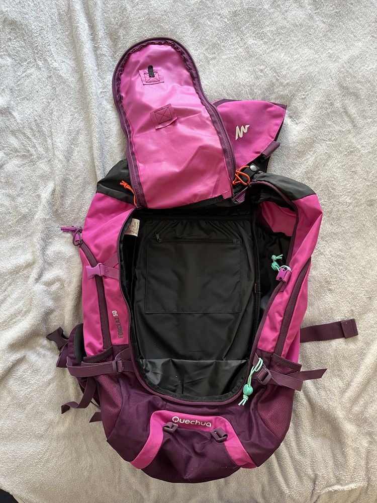 Mochila de Trekking ou Viagem - Mulher 50L