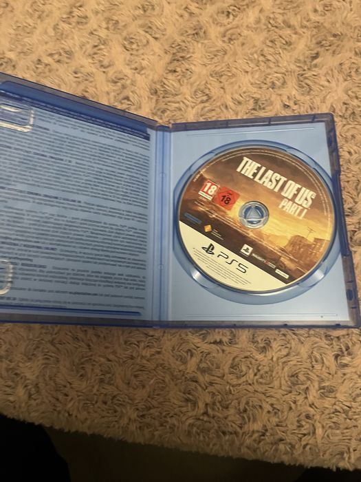 The last of us part 1 ps5 jak nowa brak okładki