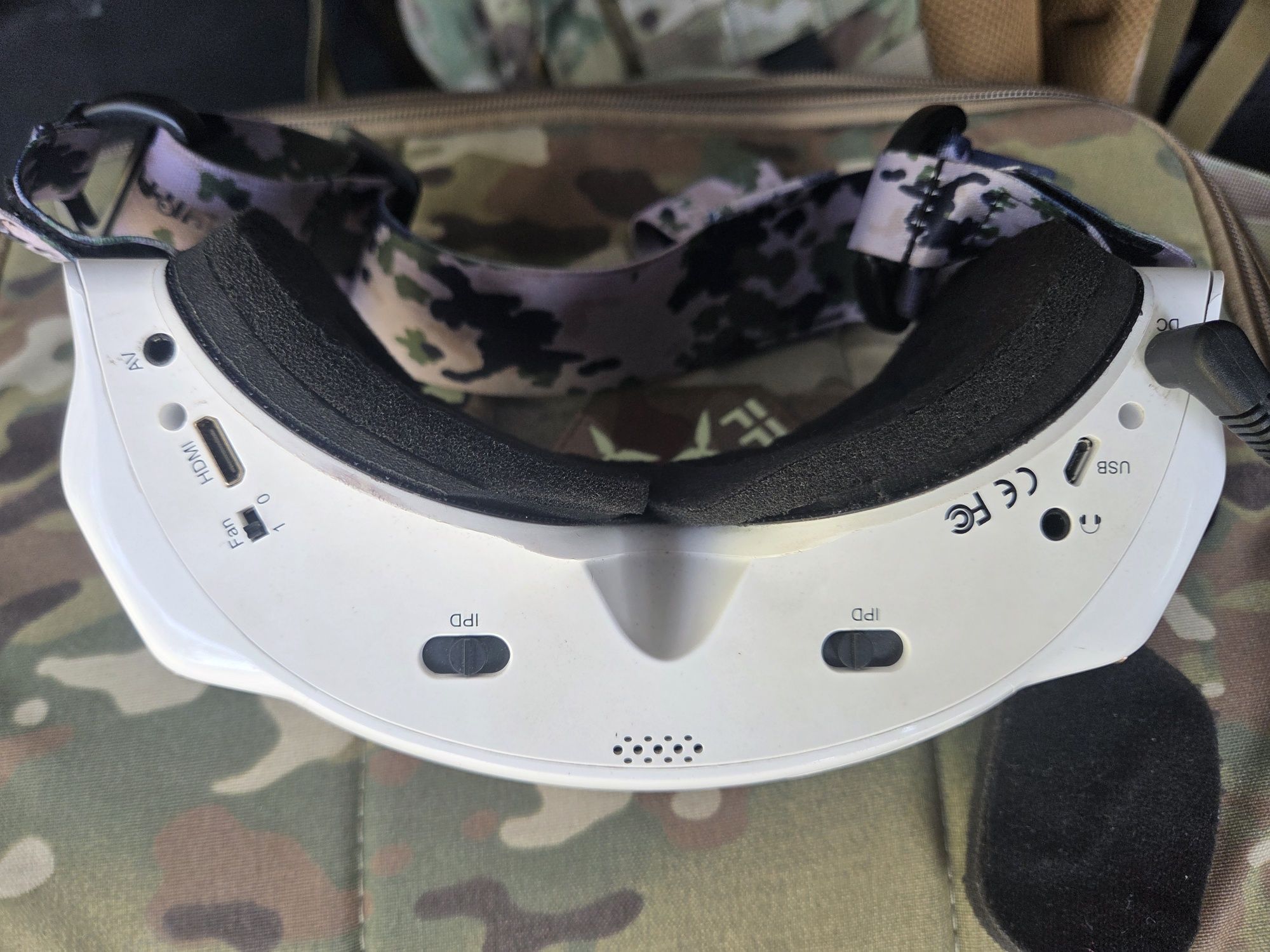 Gogle eachine ev200d fpv analogowe diversity dron