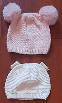 2 Gorros menina 6-12 meses