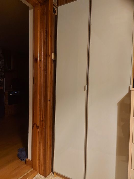 Regał Billy ikea z drzwiami kolor imitacja dębu