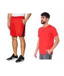 Спортивный костюм Nike Dri-fit Pro Red шорты+футболка ORIGINAL XL-XXL