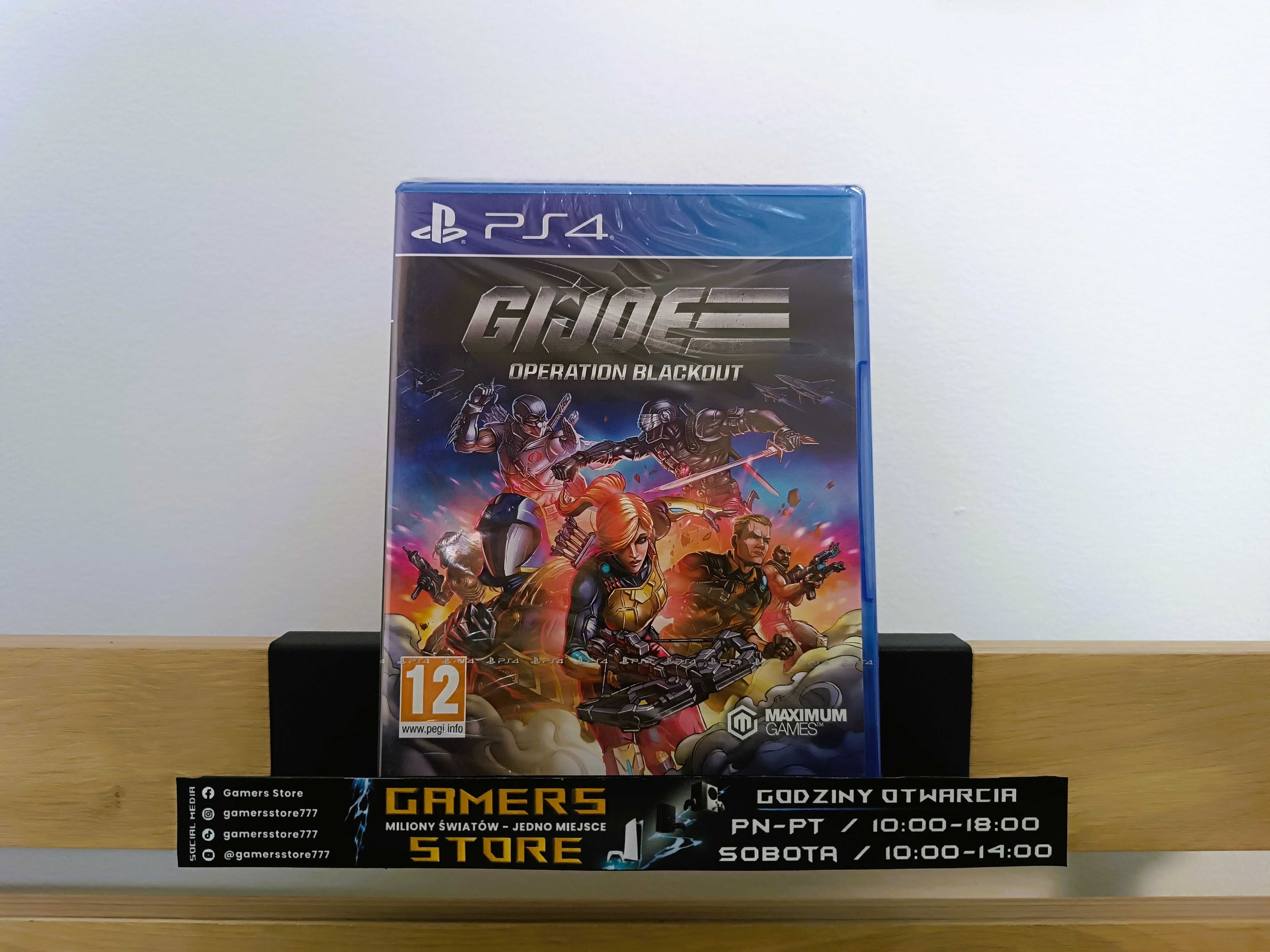 G.I. Joe: Blackout na konsolę Playstation 4 od GAMERS STORE Nowa Folia