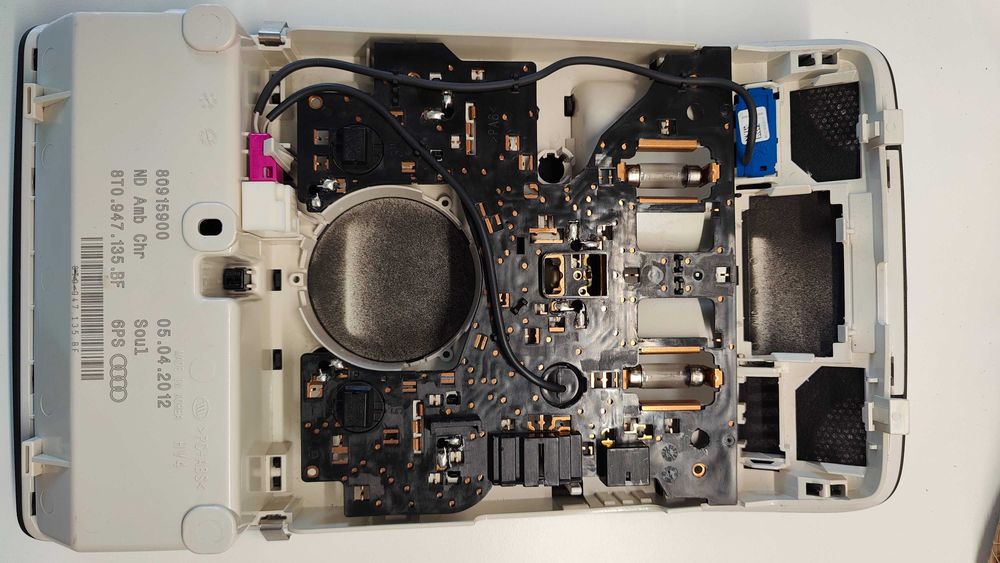 Plafonier Audi A4 (8K) B8/B8.5 A5 (8T) Preto Soul