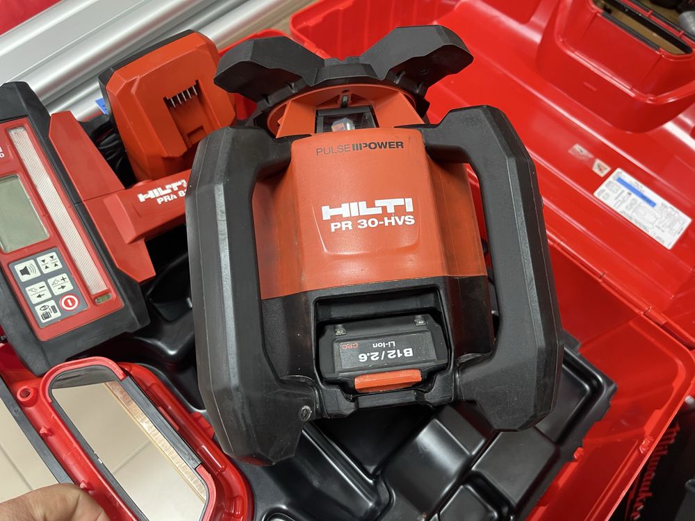 Hilti PR 30-HVS A12 / ротаційний лазерний рівень Хілті