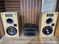 Zestaw stereo HiFi wieża Technics + kolumny Unitra Tonsil