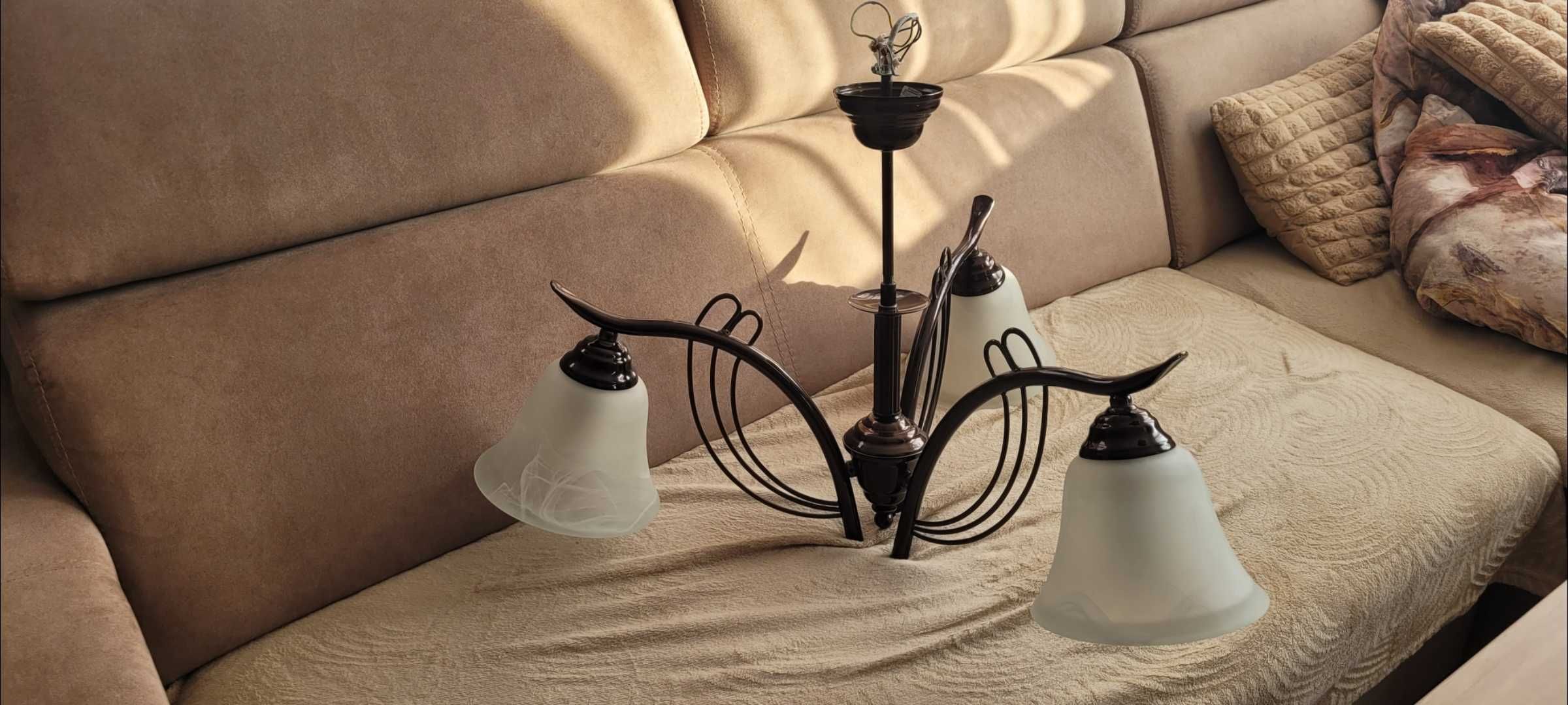 Żyrandol Lampa sufitowa Luminex Wezyr jak nowa