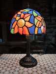 Lampka nocna Lampa witrażowa w stylu tiffany lamps witraż old money