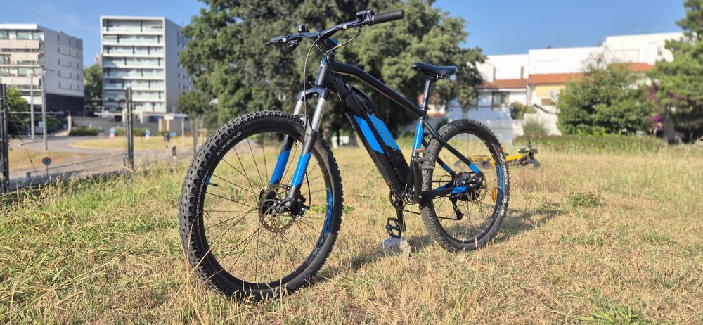 Bicicleta de Montanha Elétrica Rockrider E-ST 500 , tamanho L