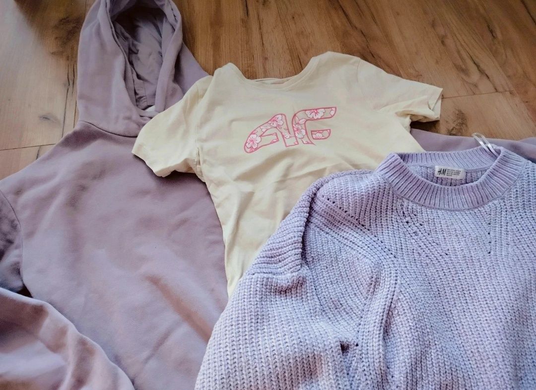 Paka ubrań paka ubrań 158/164
 bluza sweter thsirt