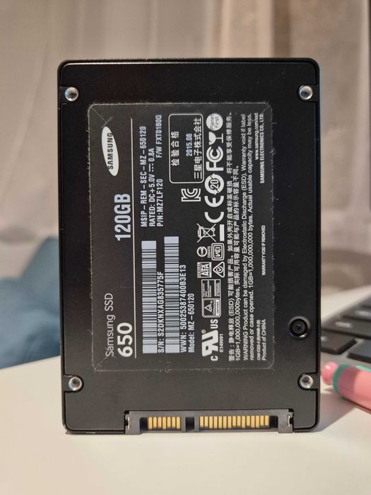 Dysk Samsung ssd 650 120gb